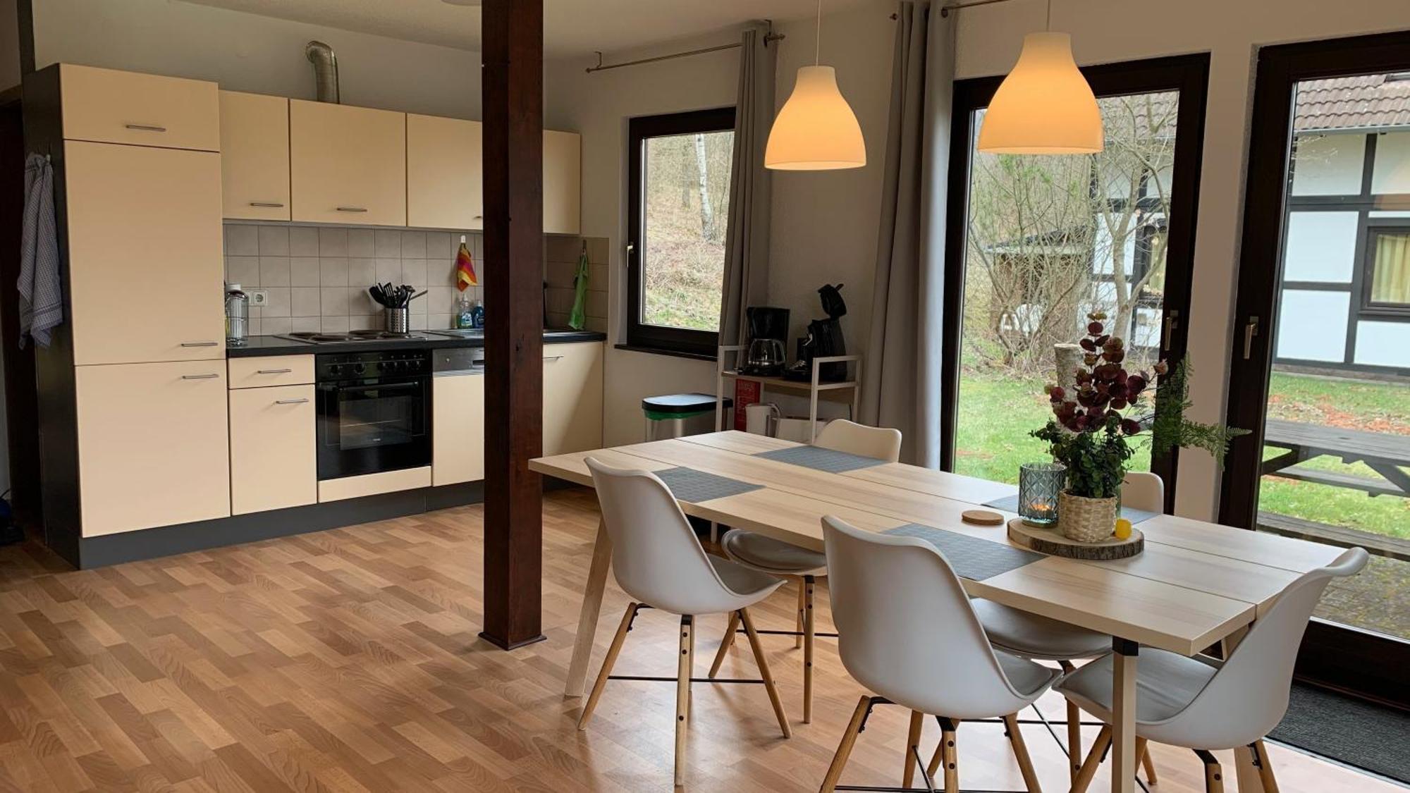 Ferienwohnung Mimo Direkt Am Waldrand Frankenau Ngoại thất bức ảnh